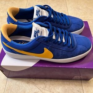 Mens Nike SB Bruin React Game royal/university gold shoes